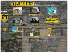 Tablet Screenshot of megalitica.be